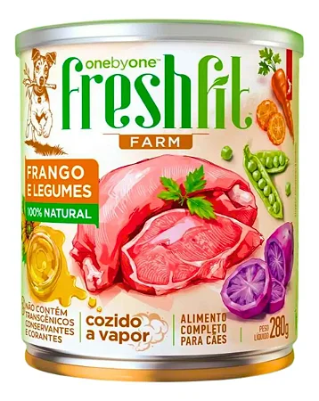Alimento Úmido Freshfit Cães Frango e Legumes 280g