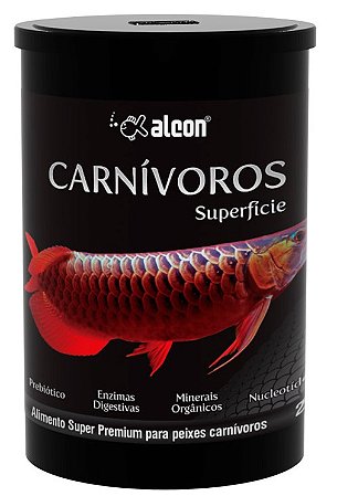 Ração Alcon Carnívoros Superfície 80g