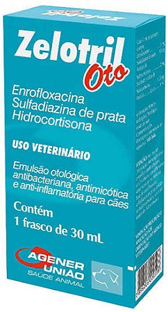 Emulsão Otológica Zelotril Oto 30 mL