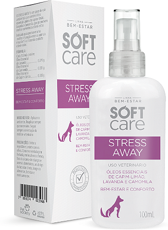 Spray Relaxante Soft Care Stress Away 100 mL