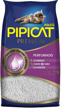 Granulado Sanitário Pipicat Premium Perfumado 4 Kg