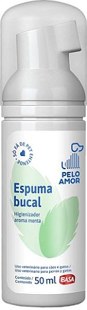 Espuma Bucal Ibasa para Cães e Gatos 50 ml