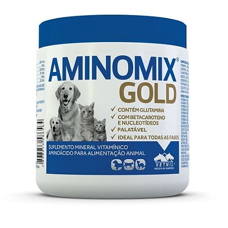 Suplemento Aminomix Pet Gold Vetnil