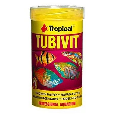 Ração Tropical Tubivit 20g