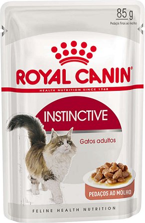 Ração Royal Canin Sachê Feline Instinctive Gatos Adultos 85g