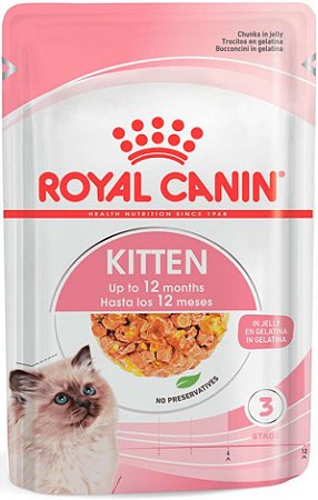 Ração Royal Canin Sachê Feline Kitten Instinctive para Gatos Filhotes com até 12 meses