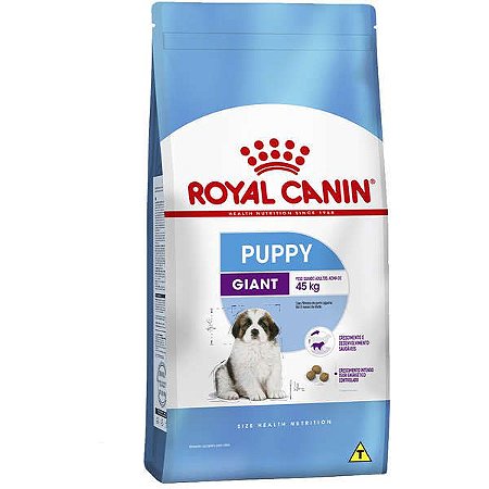 Ração Royal Canin Giant Puppy para Filhotes de Cães Gigantes de 2 a 8 Meses de Idade - 15 Kg