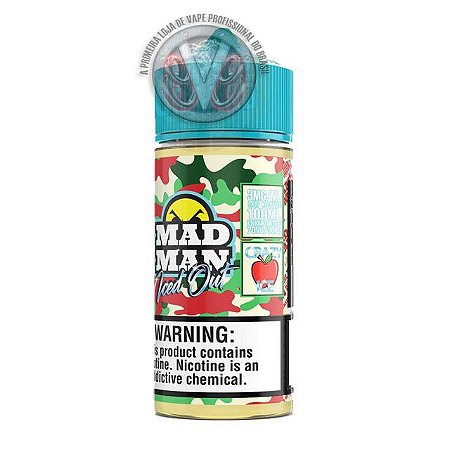 LIQUIDO CRAZY APPLE ICED OUT - MAD MAN