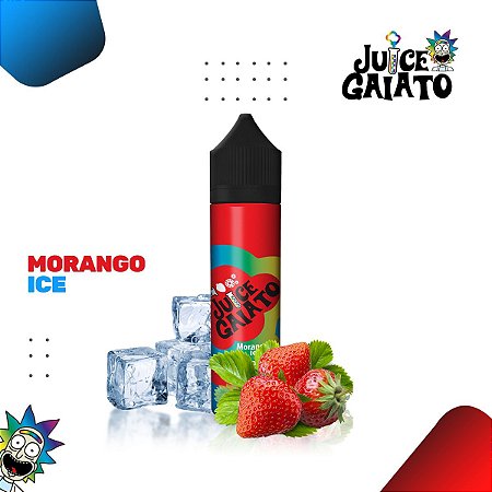 LÍQUIDO MORANGO ICE - JUICE GAIATO