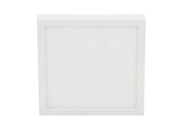 Plafon Sobrepor Quadrado Eco 25,4x25,4cm Bivolt 24W 6500K 1900lm Cor Branco Stella STH21964Q/65