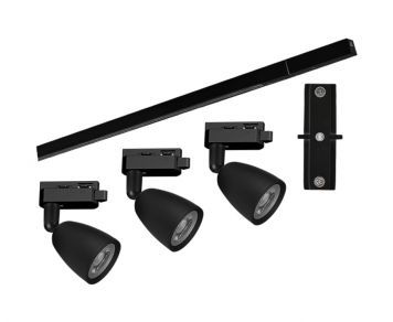 Kit Trilho Direct Led  MR16 18W 3000K 1000x35x19mm Taschibra 7897079084566