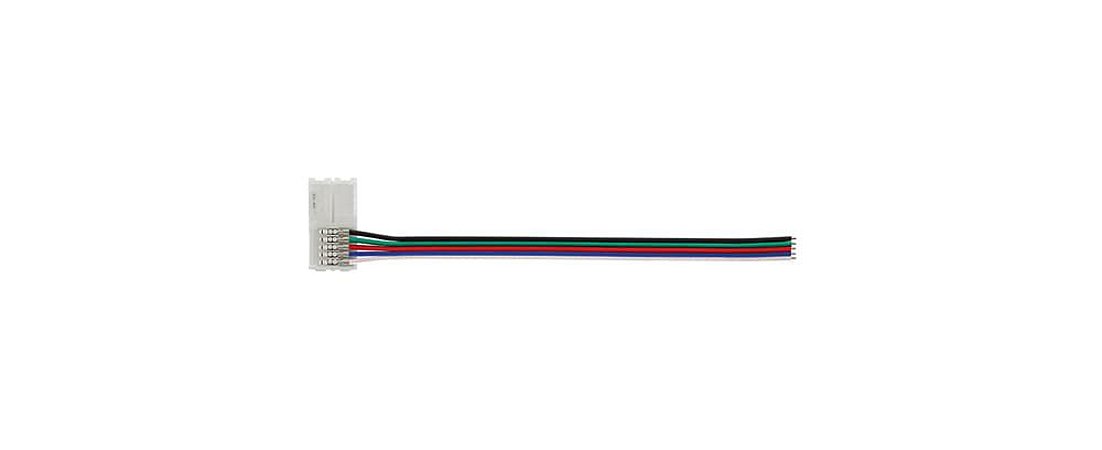 Conector 5 Fios para Fita LED RGBW Stella STH6875