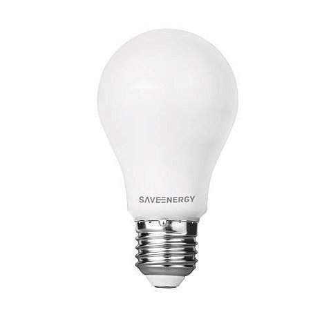 Lâmpada Bulbo A60 6W 540LM 6500K E27 110-240V LC Saveenergy  SE-215.1357