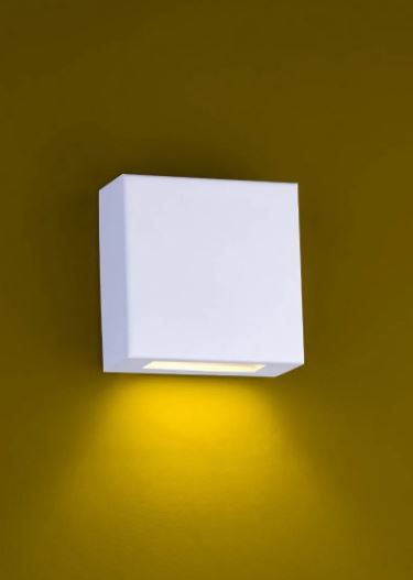 Arandela Flash Luz para Baixo 1xG9  11,5x11,5cm Ideal 906     ✅ DISPONIVEL