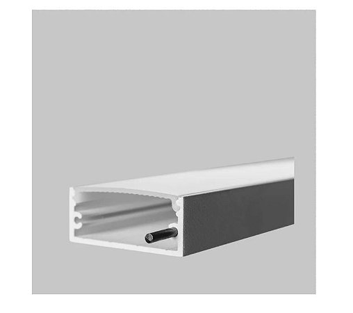 Perfil Sobrepor Linear Linha Route com Difusor 49x3000x20mm Usina 30665/3000