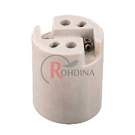 Base/Receptáculo de Porcelana E40 16A/750V Reforçado Rohdina 7881007