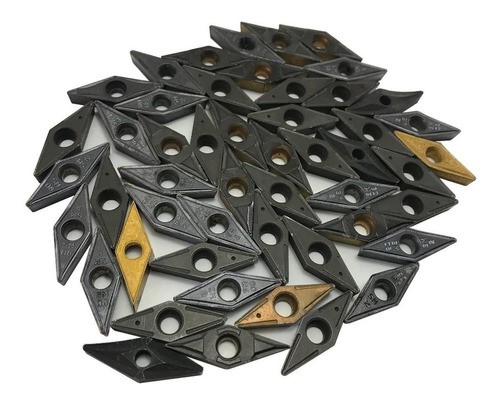 Kit 30 peças Pastilhas VBMT 16 Semi Novas