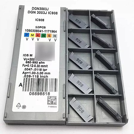 Kit Pastilhas Tnmg 160404 e 08 + Dgn 3mm