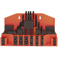 Jogo De Presilha Para Fixação M14  - Canal 16mm com 58 Peças Jogo De Presilha Para Fixação M14