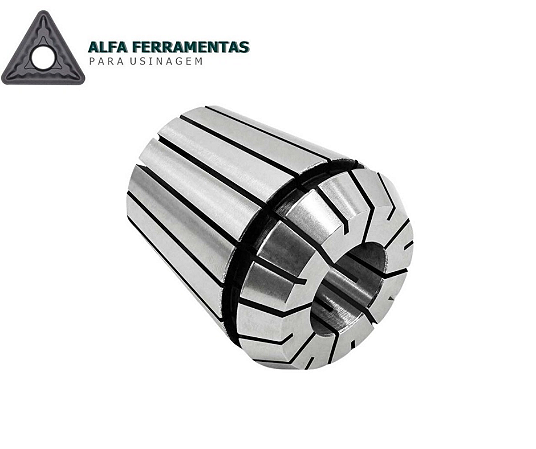 Conjunto de Pinça ER40 - Med. 4 a 15mm - DIN 6499  6 Peças