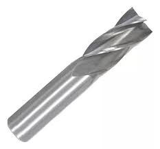 Fresa Topo Reto Aço Rápido Hss 22mm 4 Cortes