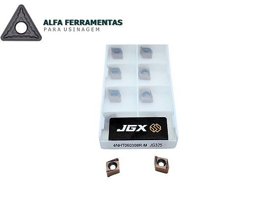 Inserto Pastilha 4NHT 060308R-M JG325