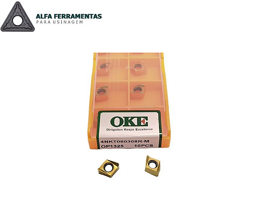 Inserto Pastilha 4NHT 060308R-OKE