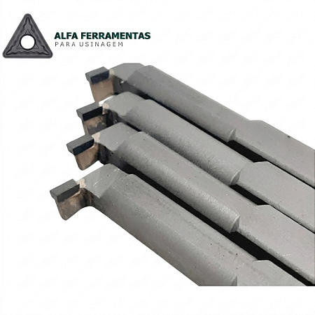 Kit 4 Ferramentas Soldadas Fai 20x20mm P30 - Alfa Ferramentas para Usinagem