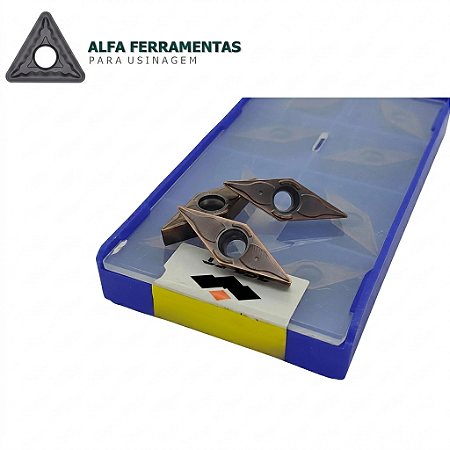 Pastilhas de Metal Duro VBMT 160404 para Torneamento e Acabamento