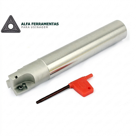 Cabeçote Fresa Intercambiável 25mm para Pastilhas APMT 11 - 3 Cortes (Z3)