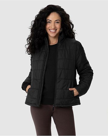 Jaqueta Puffer Preta