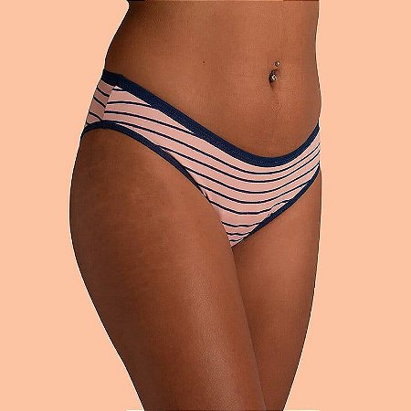 Calcinha Menstrual Básica - Rosa e Azul