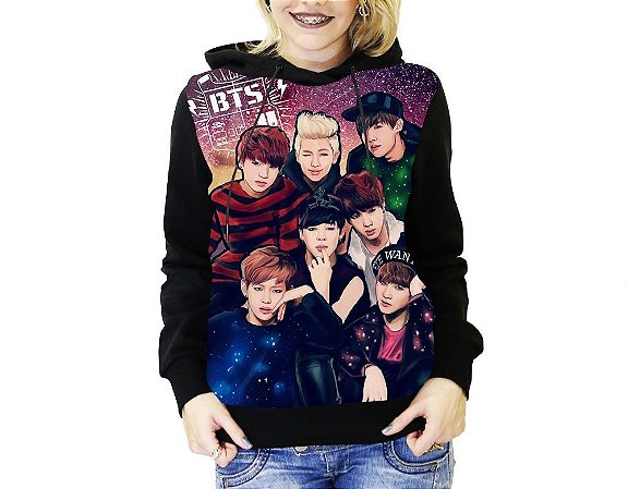 moletom kpop bts