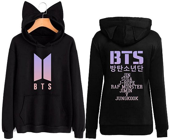 moletom bts feminino