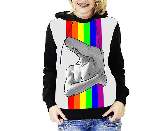 blusa de frio lgbt