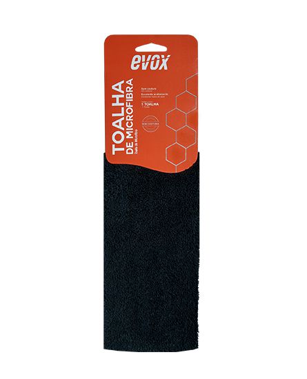 Toalha de Microfibra Sem Costura Corte Laser 40x60cm 350gsm - Evox