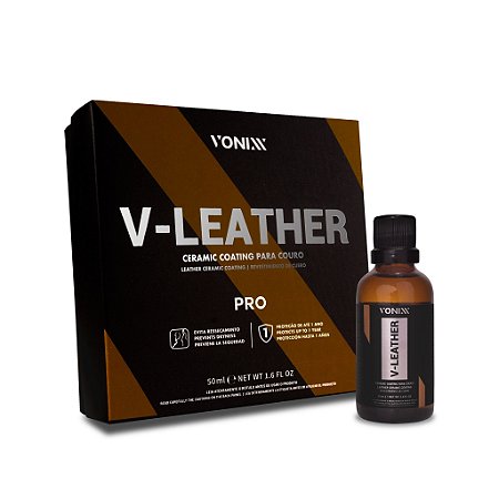 V-leather Pro Ceramic Coating Para Couros 50ml - Vonixx