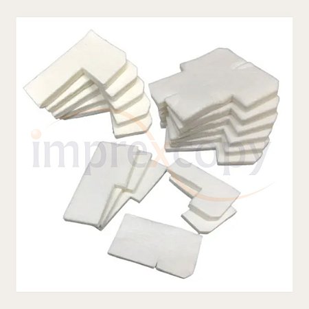 KIT ESPONJAS ESTACAO LIMPEZA EPSON L800 L805 I COMPATÍVEL