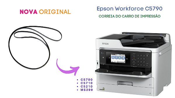 CORREIA DO CARRO DE IMPRESSAO EPSON C5710 C5790 C5299 5790 C5890 - ORIGINAL