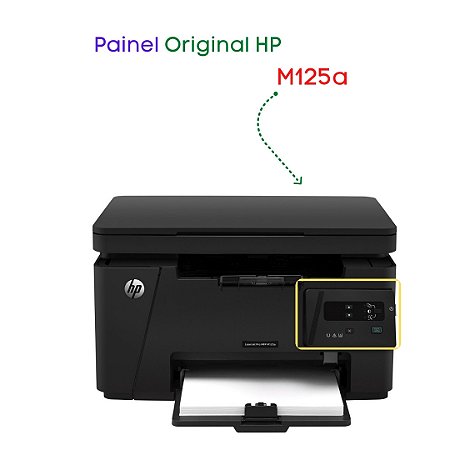 PAINEL HP LASERJET M125A - SEMINOVO