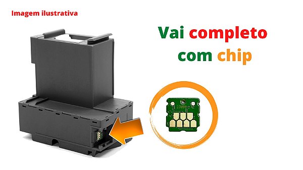 CAIXA MANUTENCAO EPSON L6191 T04D1 - COMPLETA KIT C/ 2