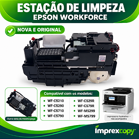 ESTACAO DE LIMPEZA EPSON WFC5290 C5790 C5710 C5210 M5299 - ORIGINAL