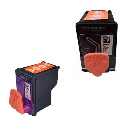 KIT CABEÇA DE IMPRESSÃO HP X4E75A - PRETA + COLOR M0HA50A | 517 617 514 532