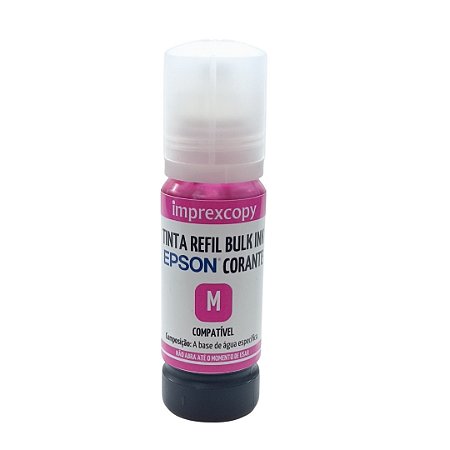 TINTA REFIL COMPATÍVEL ECOTANK MAGENTA 70ML - EPSON