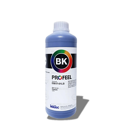 TINTA CORANTE COMPATIVEL COM EPSON E0017 L800 L801 L805 L810 L850 L1800 (1L) PRETO PROFEEL
