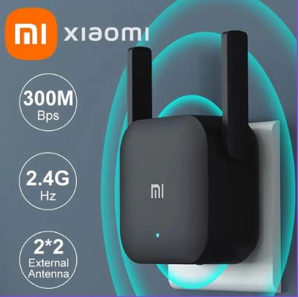 REPETIDOR XIAOMI AMPLIFICADOR WIFI PRO 300M 2.4G - ORIGINAL