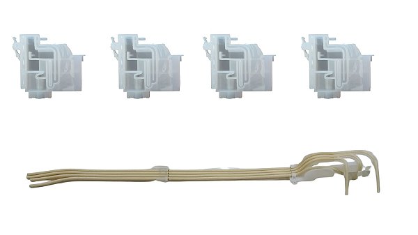 KIT CARTUCHOS BULK EPSON ECOTANK E MANGUEIRAS L3110 L3150 L3210 L3250