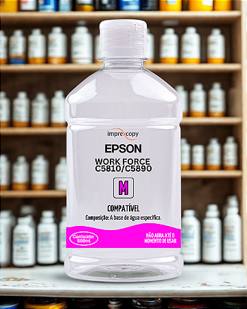 TINTA BULK-INK MAGENTA 500ML - EPSON WORKFORCE C5810 / C5890