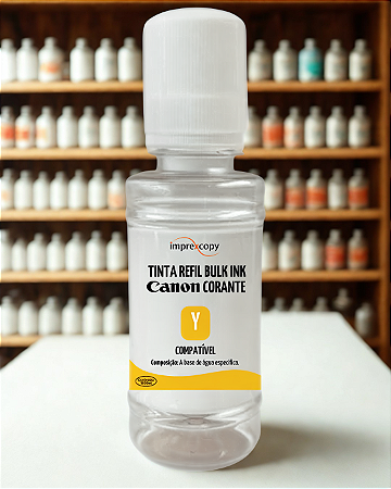 TINTA REFIL COMPATÍVEL AMARELO 150ML - CANON G3110 / G4110