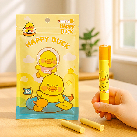 BORRACHA PRESS C/ REFIL - PATO